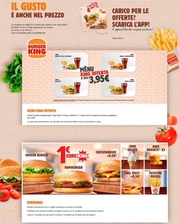 Offerte Burger King . Burger King (2021-03-31-2021-03-31)