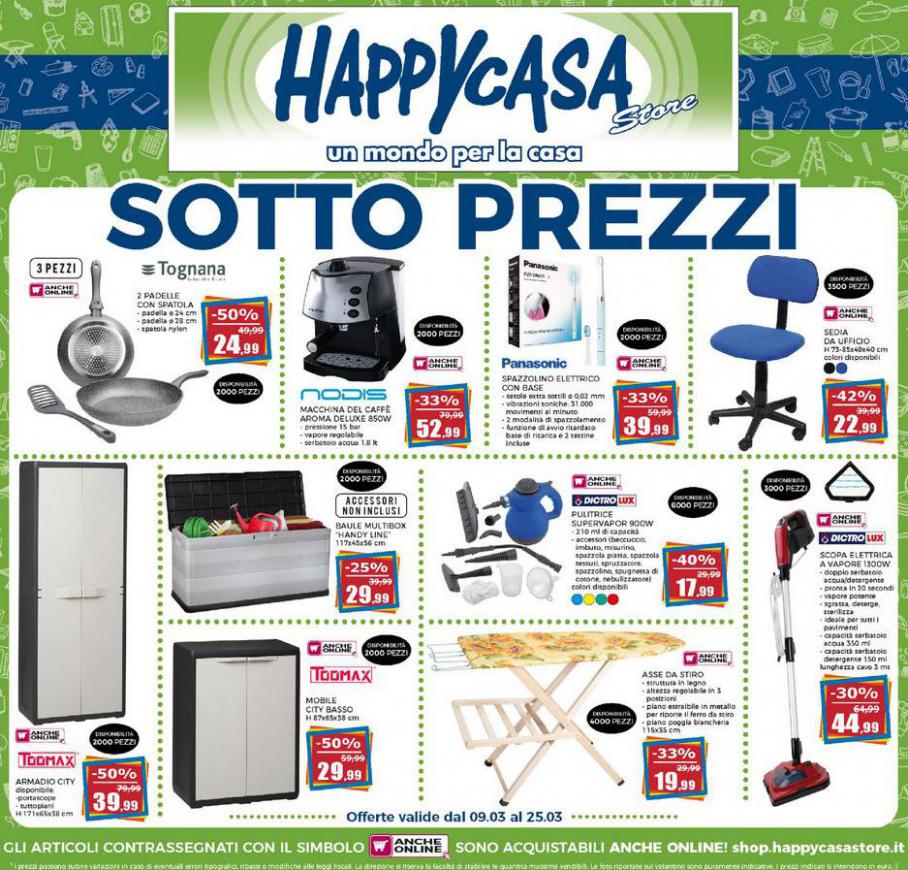 Volantino Happy Casa . Happy Casa (2021-03-09-2021-03-09)