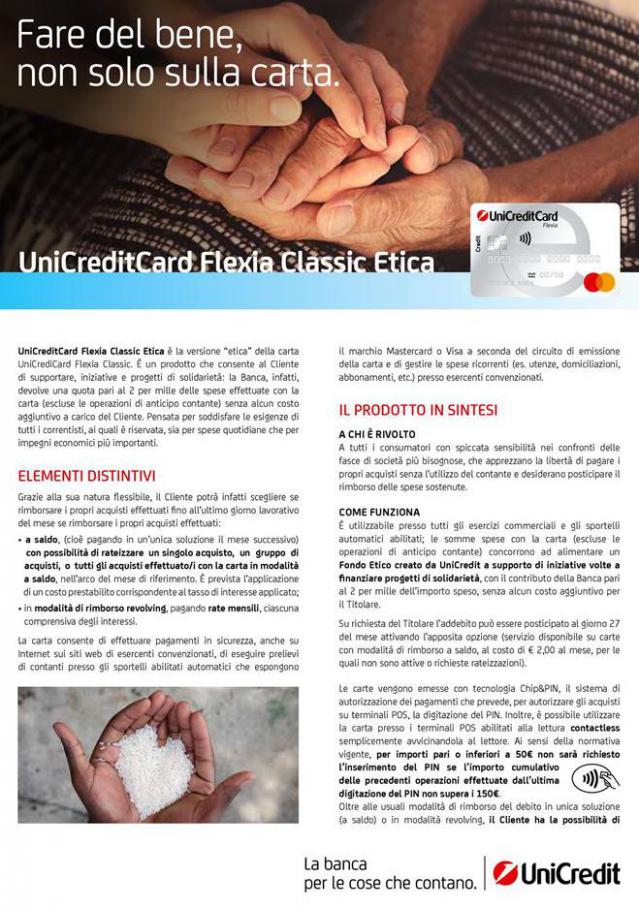 Unicreditcard Flexia Classic Etica . UniCredit (2021-04-30-2021-04-30)
