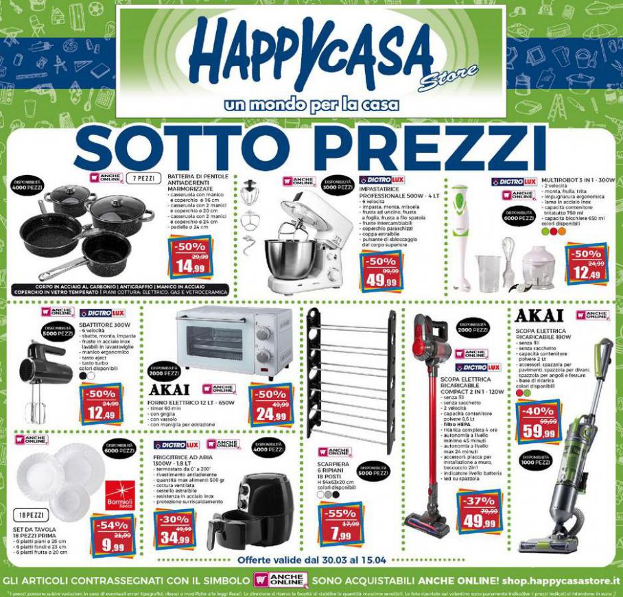 Volantino Happy Casa . Happy Casa (2021-04-15-2021-04-15)