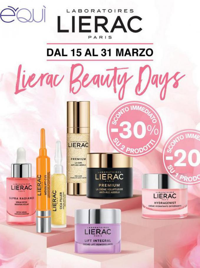 Lierac Beauty Days  . E Qui Parafarmacia (2021-04-11-2021-04-11)