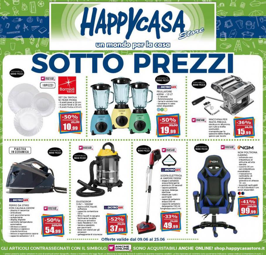 Volantino Happy Casa. Happy Casa (2021-06-25-2021-06-25)