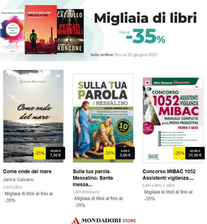 Fino al -35%. Mondadori (2021-06-20-2021-06-20)