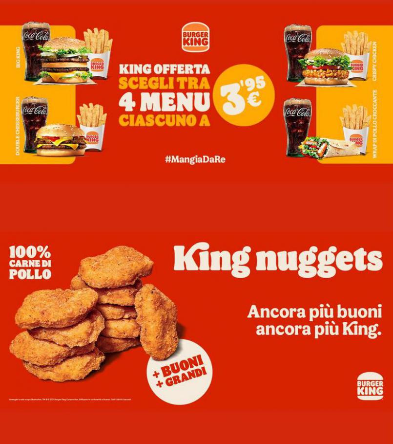 Offerte Burger King. Burger King (2021-07-25-2021-07-25)