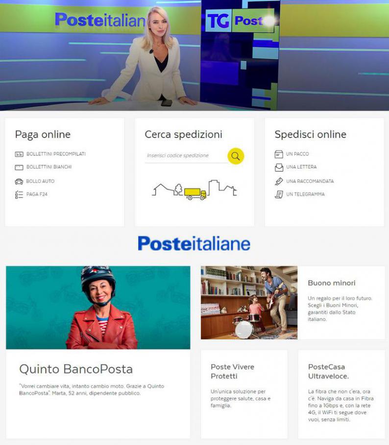 Offerte Poste Italiane. Poste Italiane (2021-08-15-2021-08-15)