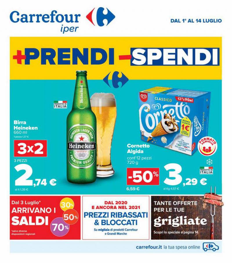 + Prendi - Spendi. Carrefour Iper (2021-07-14-2021-07-14)