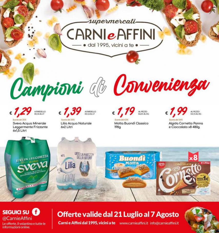 Campioni di Convenienza. Carni e Affini Supermercati (2021-08-07-2021-08-07)