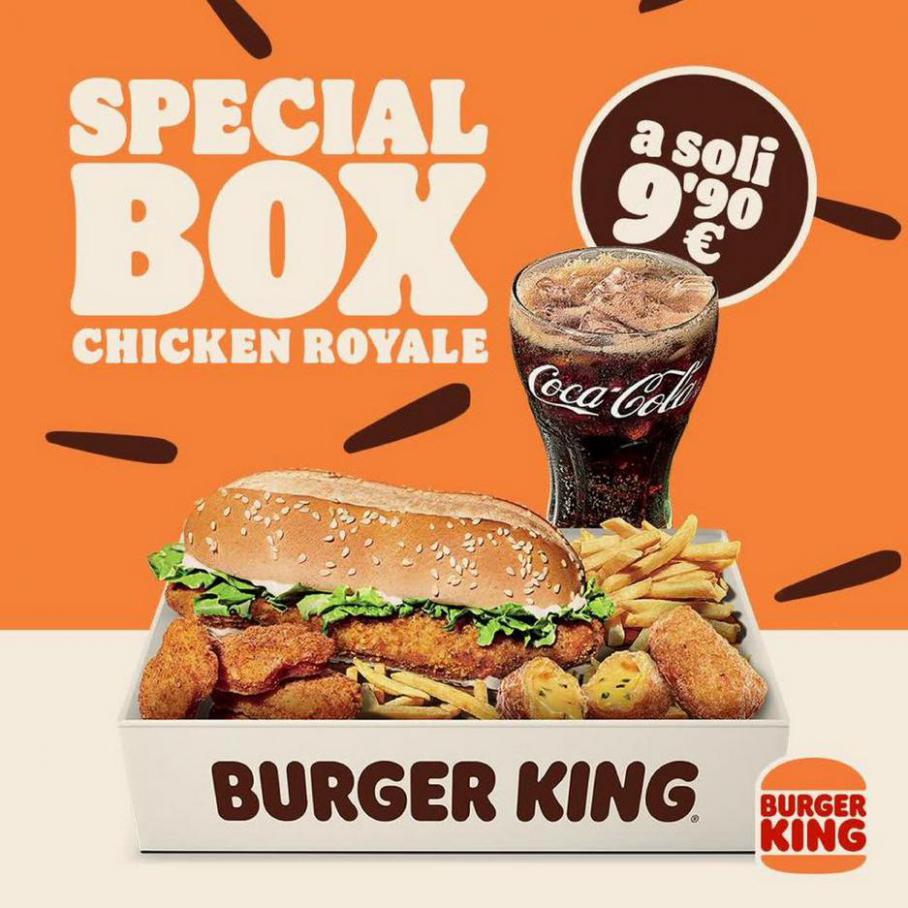 Offerte Burger King. Burger King (2021-08-19-2021-08-19)