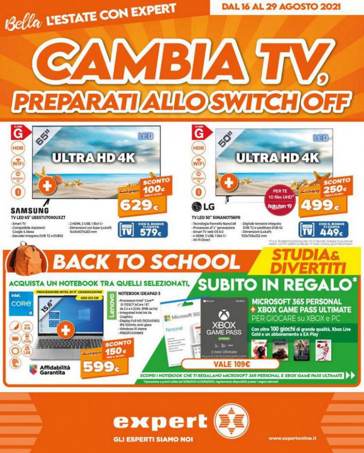Offerte Cambia TV. Expert (2021-08-29-2021-08-29)