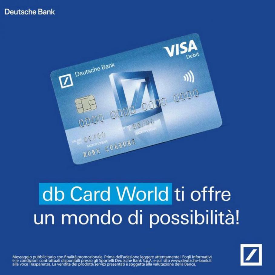 Offerta DB Card World. Deutsche Bank (2021-09-20-2021-09-20)