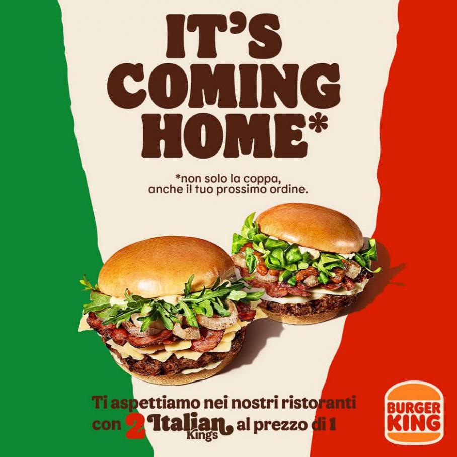 Offerte Burger King. Burger King (2021-08-06-2021-08-06)