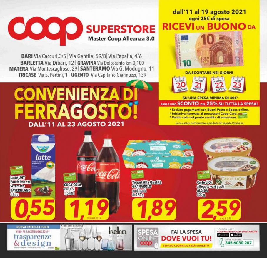 Convenienza di Ferragosto!. Coop Superstore (2021-08-23-2021-08-23)