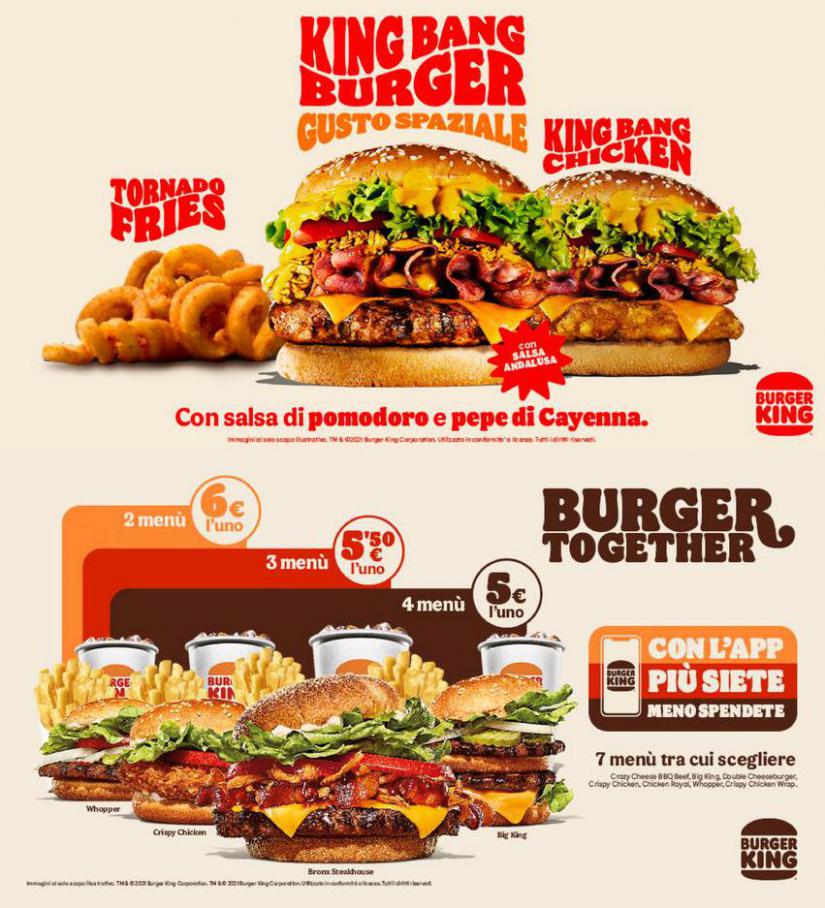 Offerte Burger King. Burger King (2021-10-14-2021-10-14)