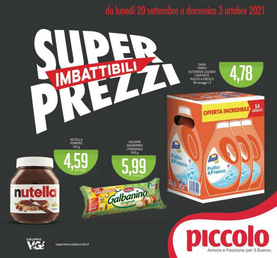 Super Prezzi imbattibili. Supermercati Piccolo (2021-10-03-2021-10-03)