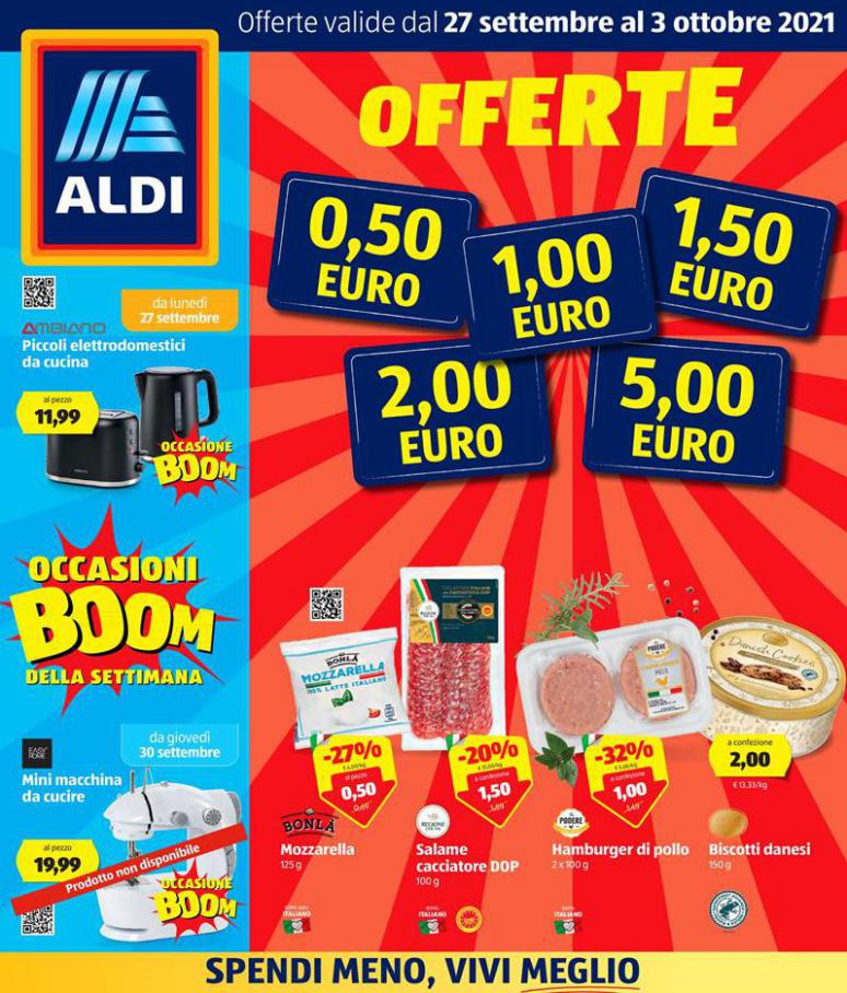 Offerte 0,50€, 1€, 1,5€.... ALDI (2021-10-03-2021-10-03)