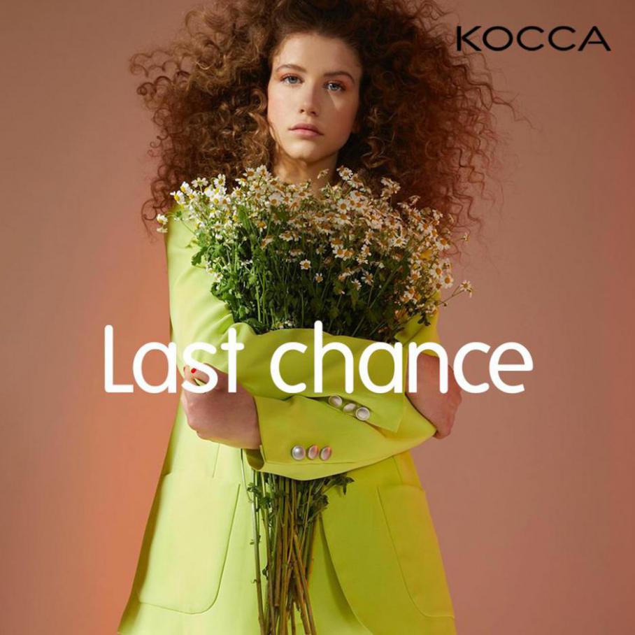 Last chance. Kocca (2021-10-17-2021-10-17)