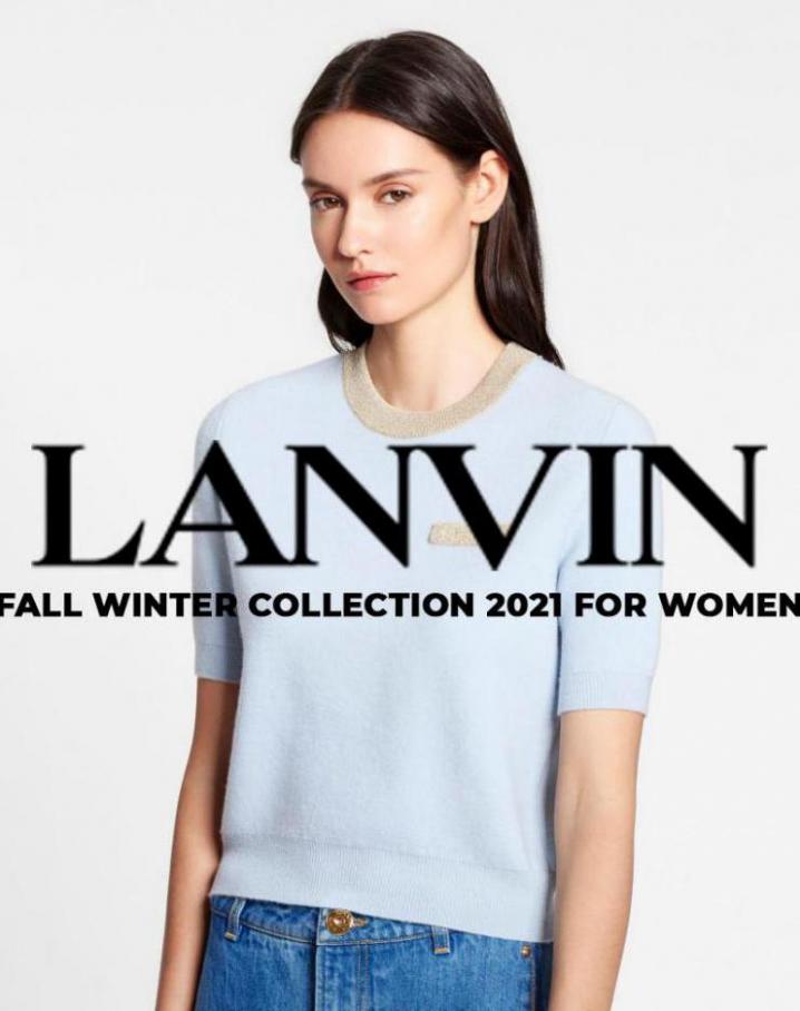 FALL WINTER COLLECTION 2021 FOR WOMEN. LANVIN (2021-11-09-2021-11-09)