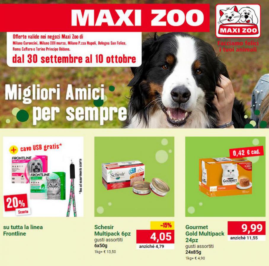 Offerte Maxi Zoo. Maxi Zoo (2021-10-10-2021-10-10)