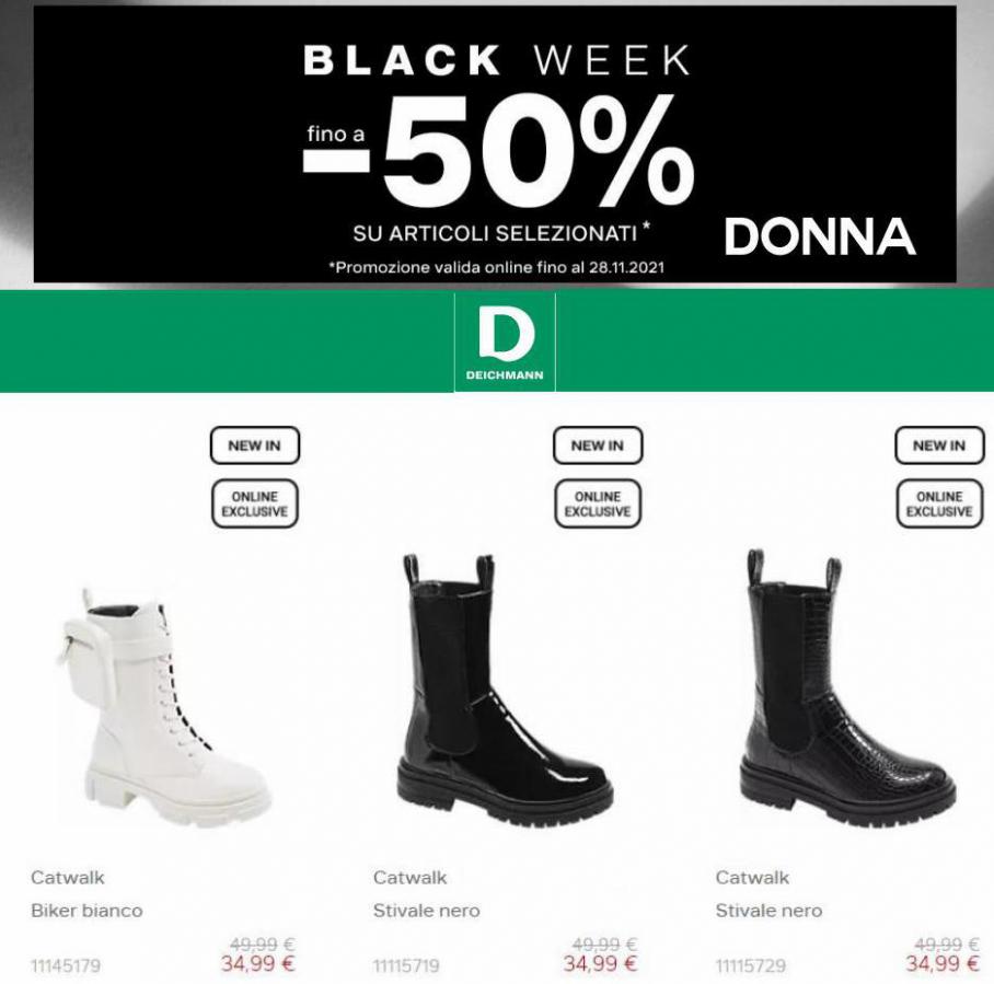 BLACK WEEK FINO A -50% DONNA. Deichmann (2021-11-29-2021-11-29)