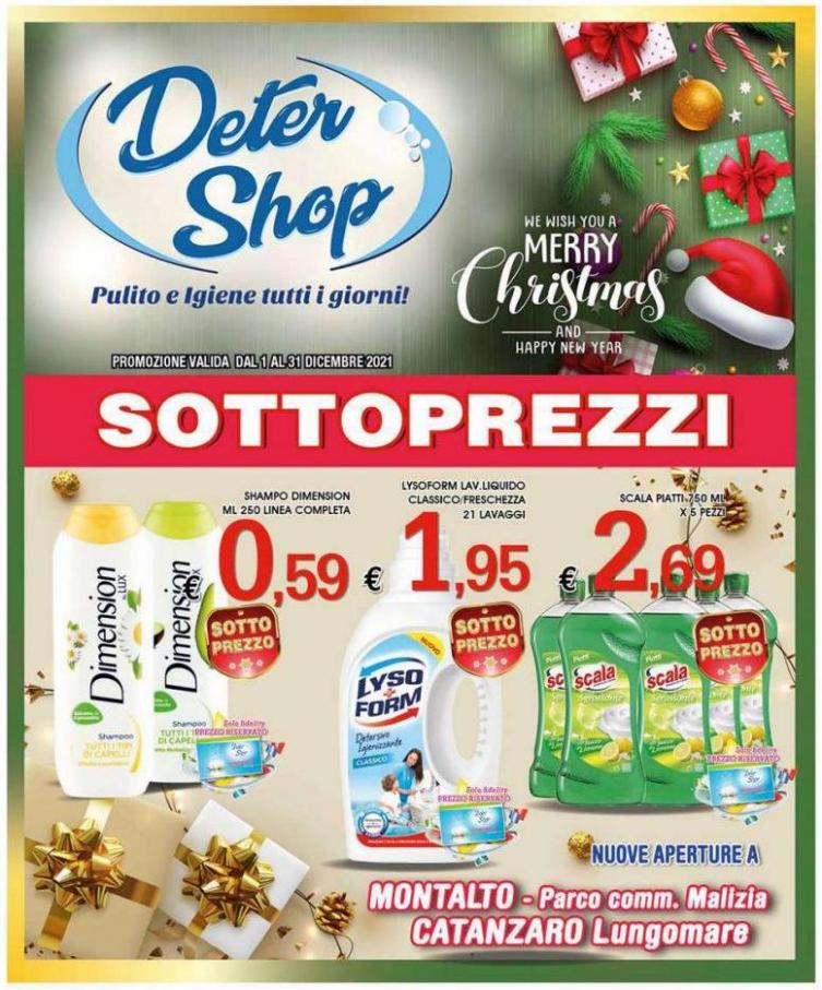 Volantino Deter Shop. Deter Shop (2021-12-31-2021-12-31)