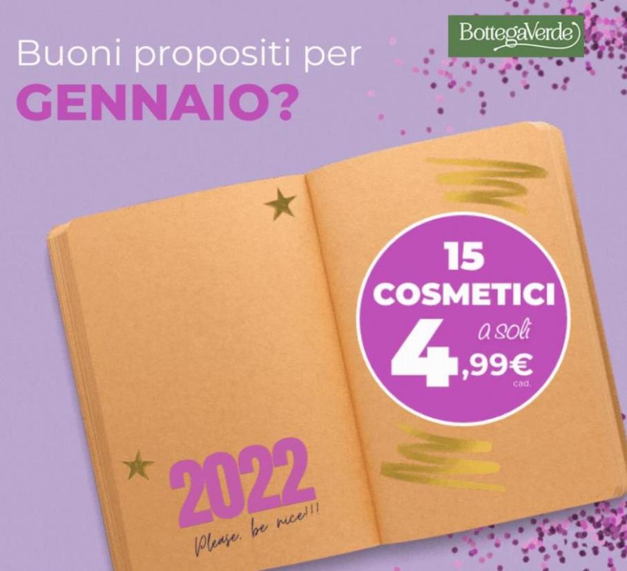15 Cosmetici A Soli 4.99 Euro. Bottega Verde (2022-01-23-2022-01-23)