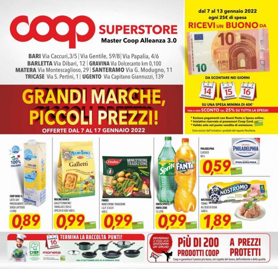 Grandi Marche Piccoli Prezzi!. Coop Superstore (2022-01-17-2022-01-17)