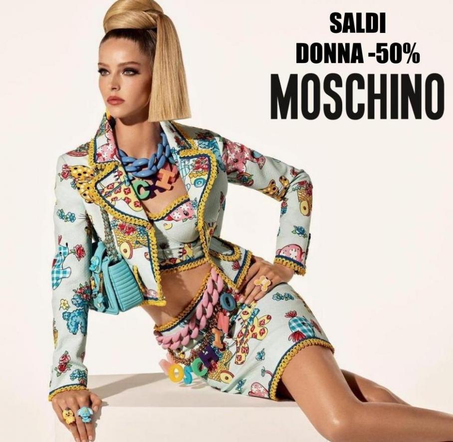 SALDI DONNA -50%. Moschino (2022-01-31-2022-01-31)