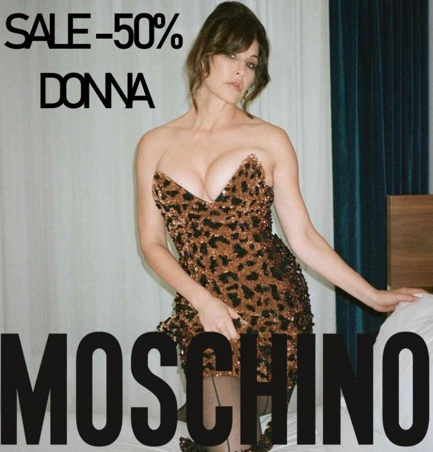 SALE -50% DONNA. Moschino (2022-01-17-2022-01-17)