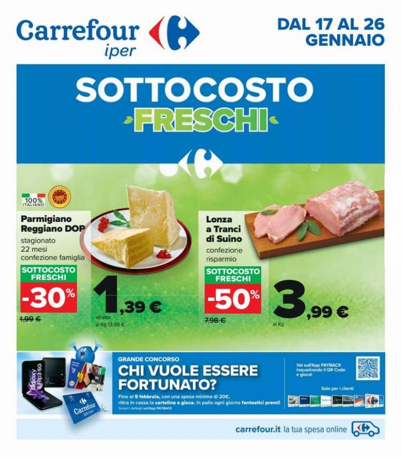 SOTTOCOSTO - FRESCHI. Carrefour Iper (2022-01-26-2022-01-26)