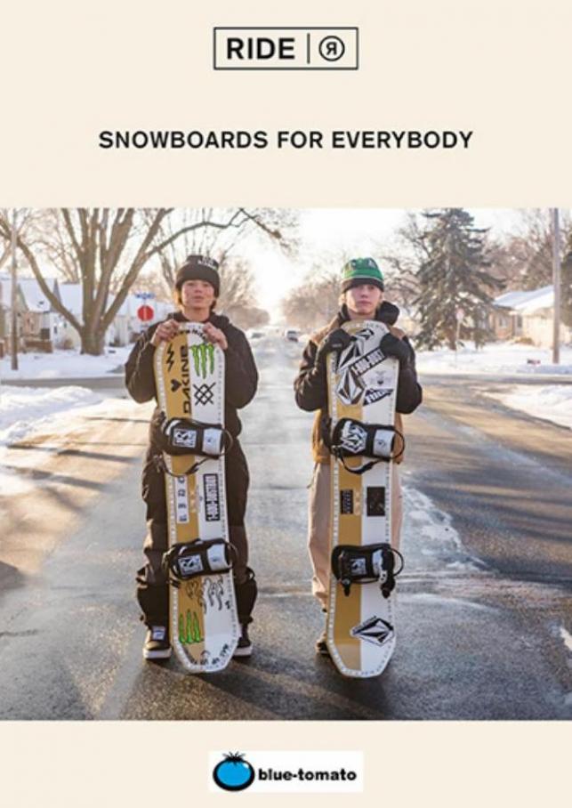 Snowboards For Everybody. Blue tomato (2022-01-08-2022-01-08)