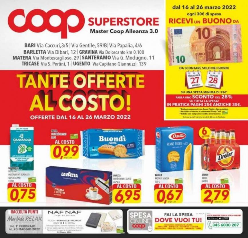 Volantino Coop Superstore. Coop Superstore (2022-03-26-2022-03-26)