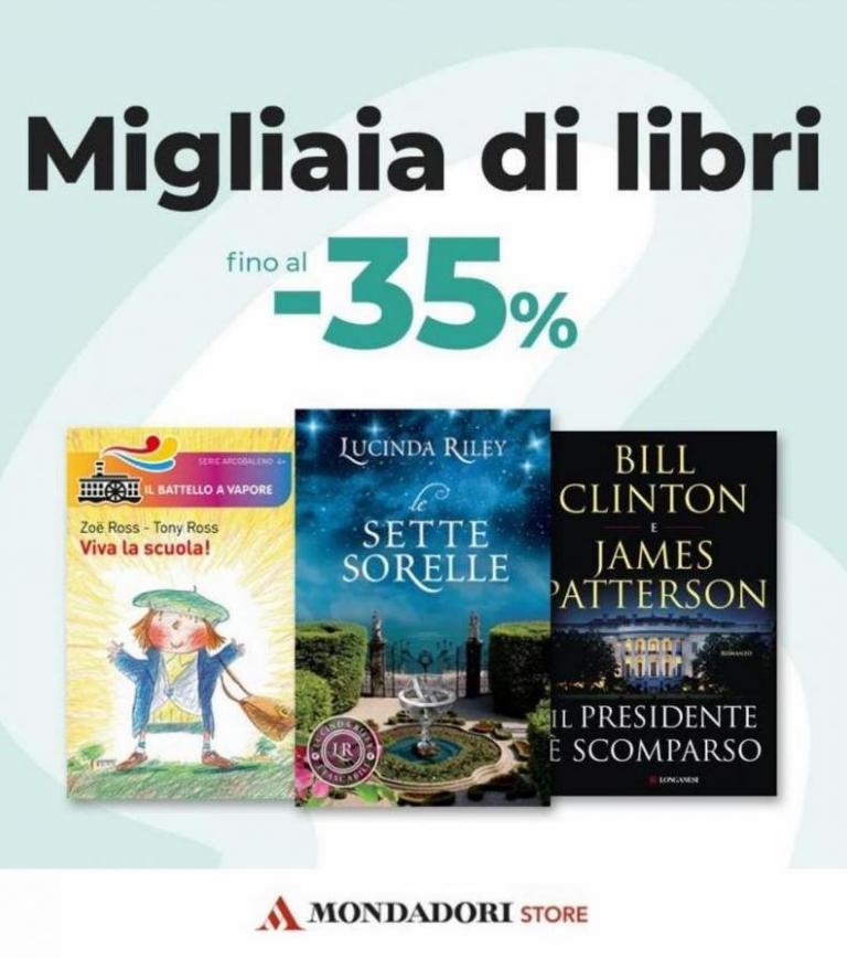 Libri a -35%. Mondadori (2022-03-28-2022-03-28)