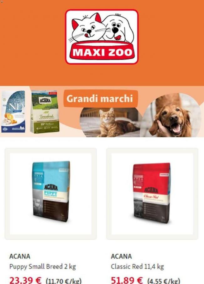 Volantino Maxi Zoo. Maxi Zoo (2022-04-05-2022-04-05)