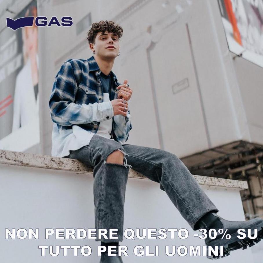 NON PERDERE QUESTO -30% SU TUTTO PER GLI UOMINI. Gas Jeans (2022-05-06-2022-05-06)