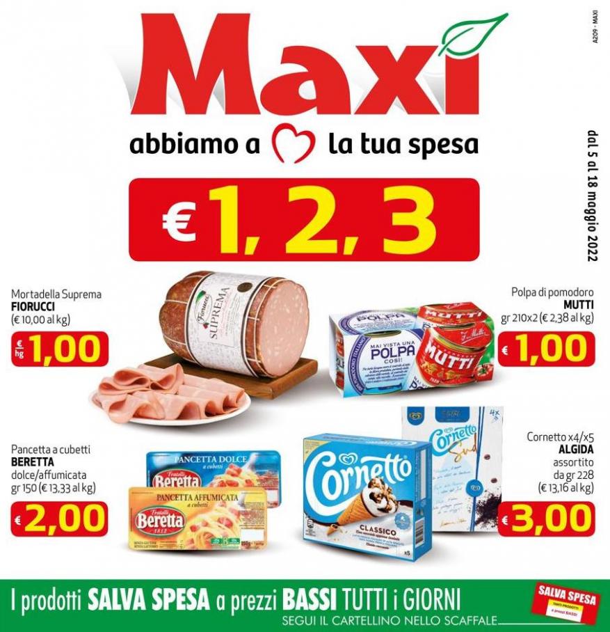 Volantino Maxi. Maxi Supermercati (2022-05-18-2022-05-18)
