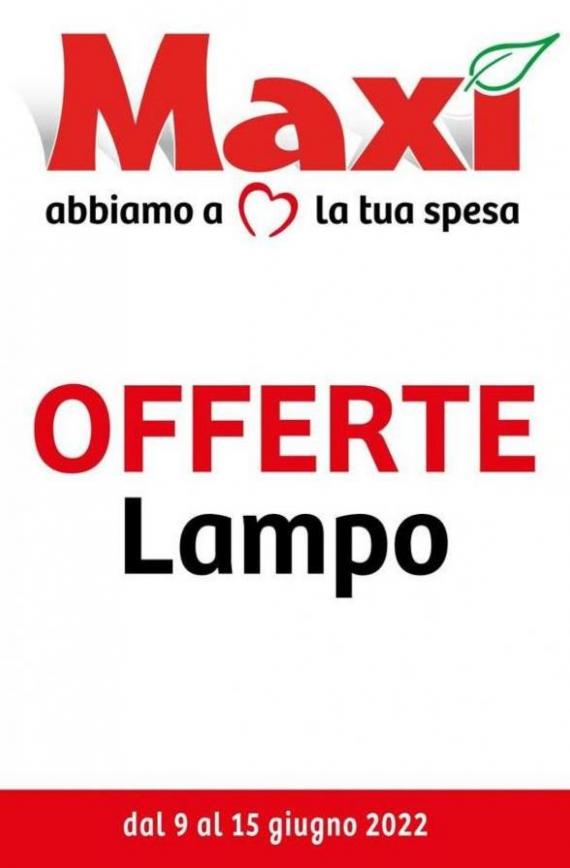 Le Offerte Lampo di Maxì. Maxi Supermercati (2022-06-15-2022-06-15)