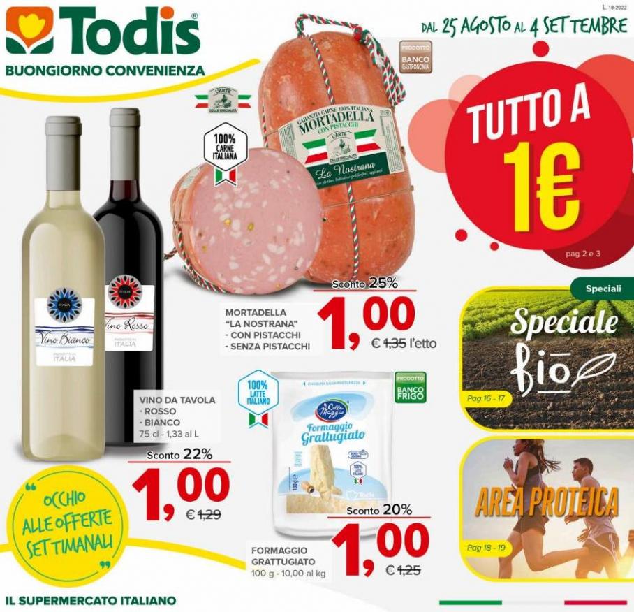 Tutti A 1 Euro!. Todis (2022-09-04-2022-09-04)