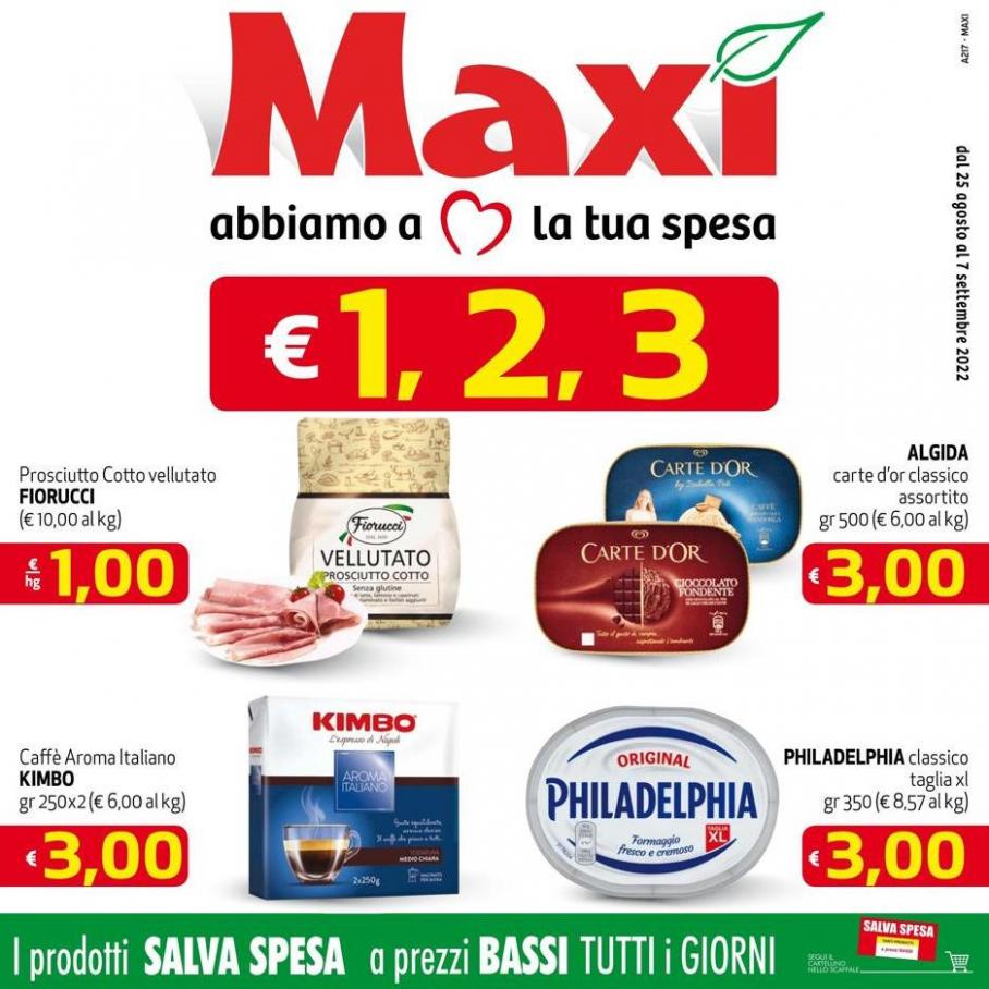 Volantino Maxi. Maxi Supermercati (2022-09-07-2022-09-07)