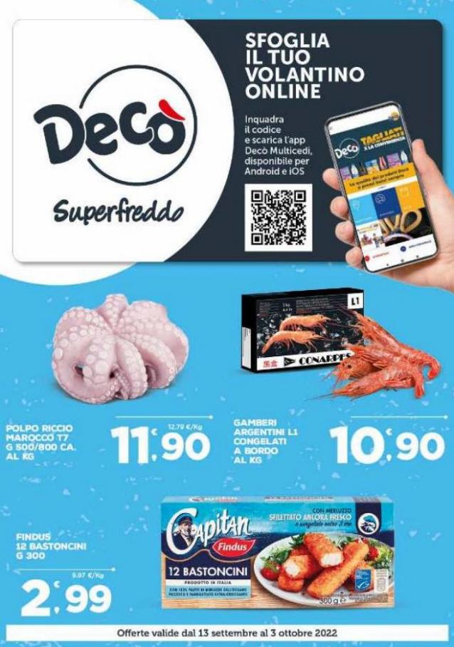 Offerte Deco Superfreddo. Deco Superfreddo (2022-10-03-2022-10-03)