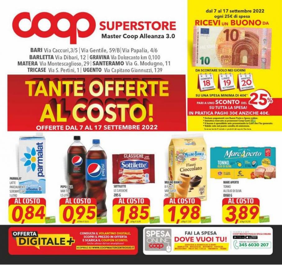 Volantino Coop Superstore. Coop Superstore (2022-09-17-2022-09-17)