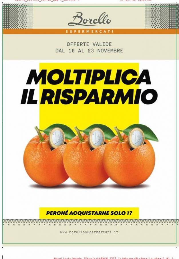 Volantino Borello Supermercati. Borello Supermercati (2022-11-23-2022-11-23)