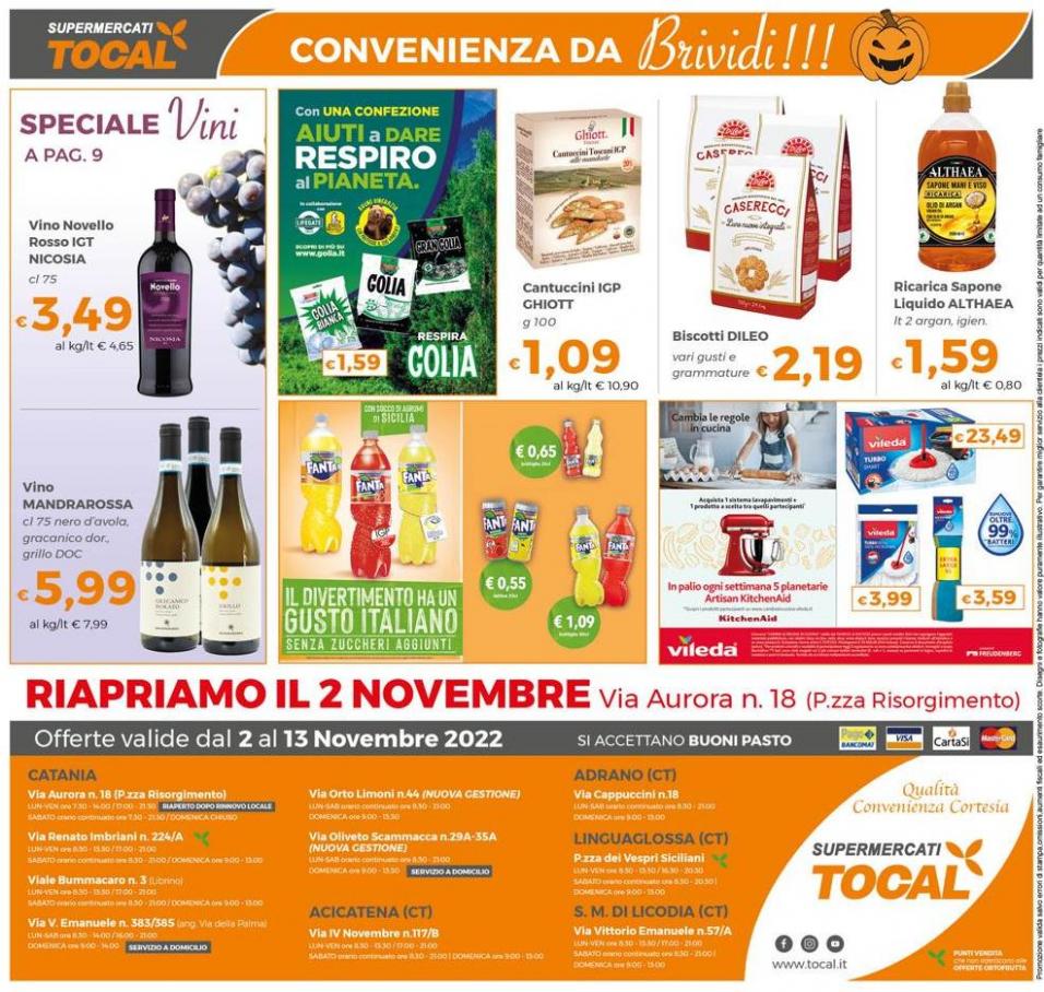 Offerte Tocal. Tocal (2022-11-13-2022-11-13)