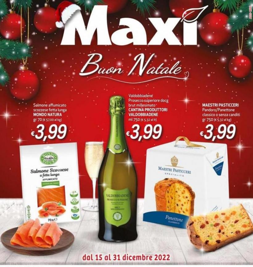 Volantino Maxi. Maxi Supermercati (2022-12-31-2022-12-31)