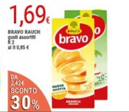 Bravo Rauchi gusti, Doro Supermercati Novembre 2023