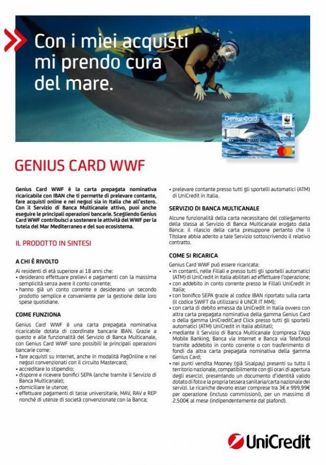 Offerta Genius Card WWF. UniCredit (2023-04-02-2023-04-02)