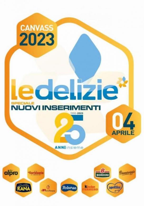 Volantino Le delizie. Le delizie (2023-04-03-2023-04-03)