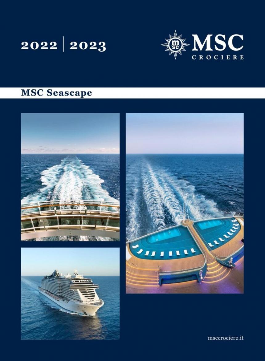 Msc seascape 2022-2023. MSC Crociere (2023-05-31-2023-05-31)
