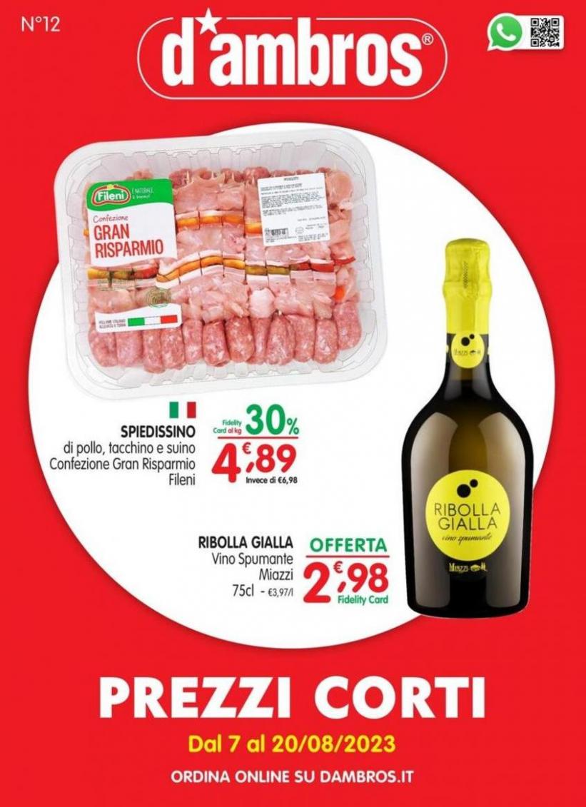 Prezzi corti. D'Ambros (2023-08-20-2023-08-20)