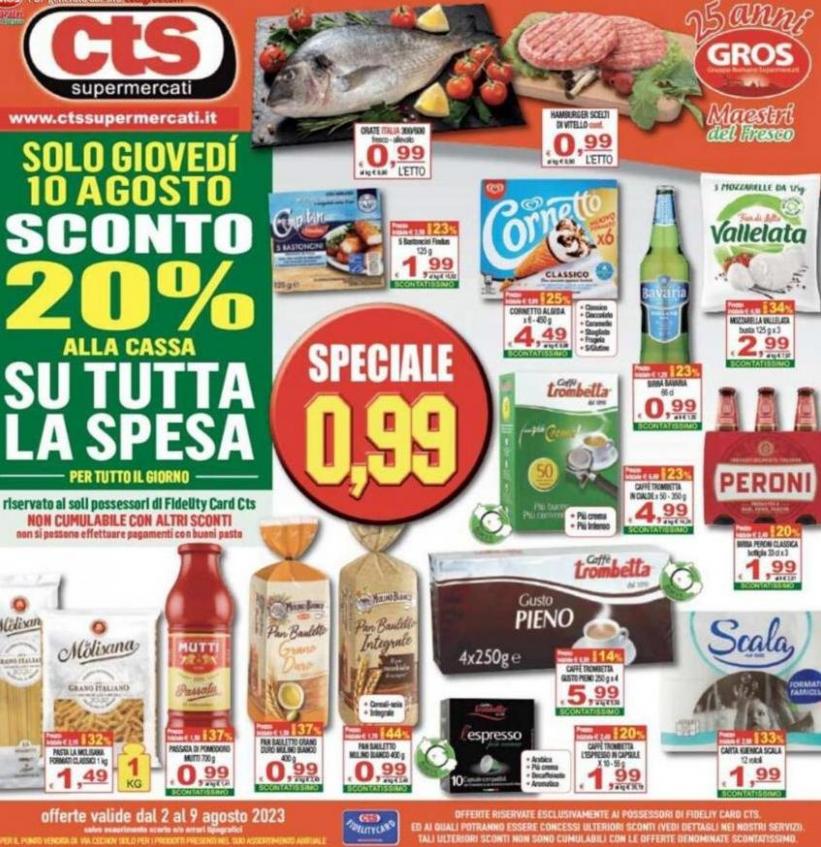 Speciale 0,99. CTS Supermercati (2023-08-09-2023-08-09)