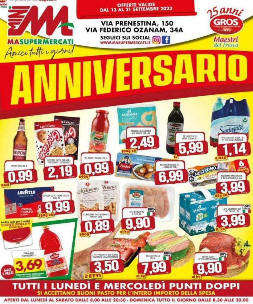 Anniversario. MA Supermercati (2023-09-21-2023-09-21)